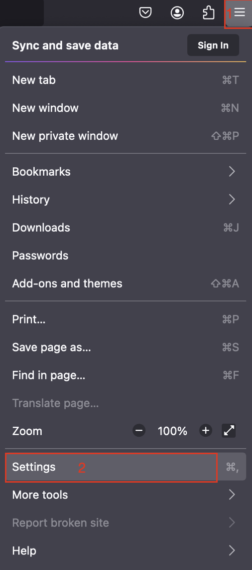 Troubleshoot-Firefox-Settings